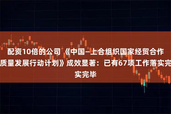 配资10倍的公司 《中国—上合组织国家经贸合作高质量发展行动计划》成效显著：已有67项工作落实完毕